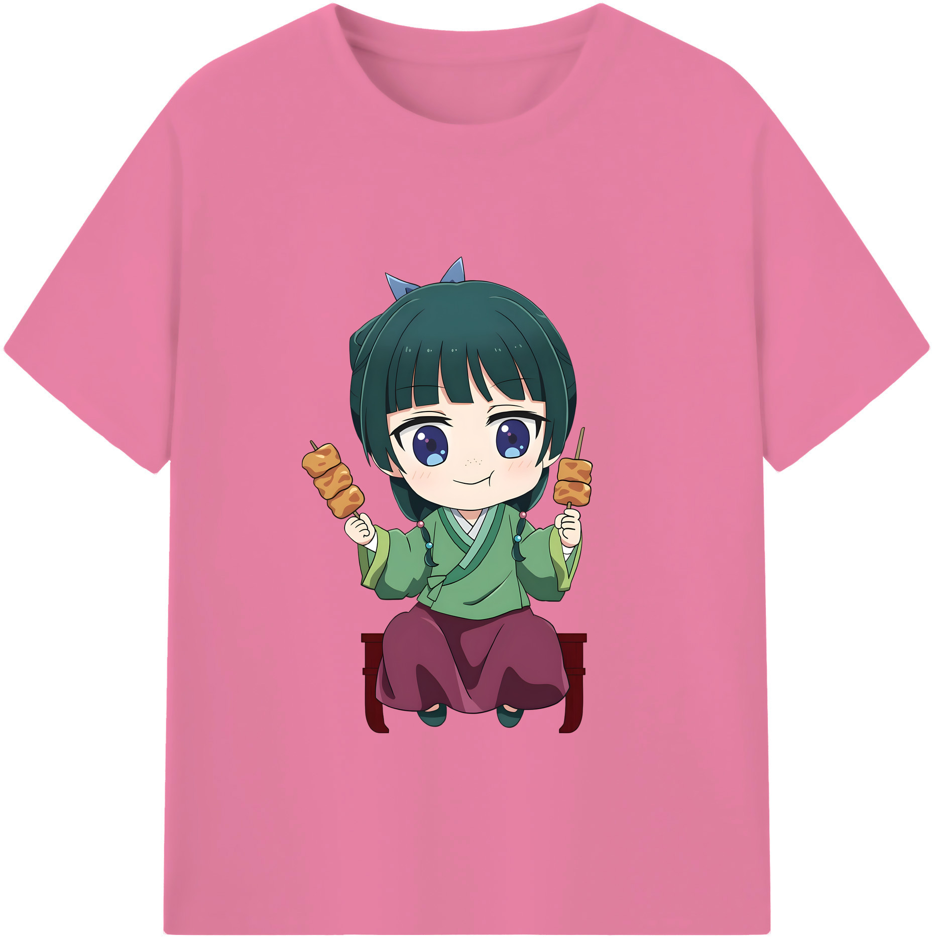 （画像用） 薬屋のひとりごと The Apothecary Diaries 綿100％半袖Tシャツ（フロントプリント）